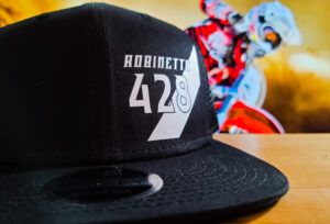 Creating Custom Hats for Robinette 428 Motocross Racing Team